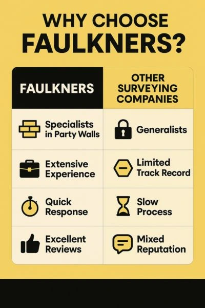 Can I Alter The Party Wall Surveyor? - A Crucial Guide From Faulkner Surveyors 4 Party Wall Mediation {bane} Faulkner Surveyors Watford Best Surveyor Near me Watford